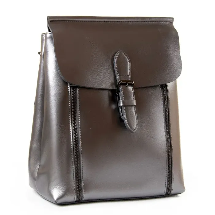 Сумка жіноча Класична шкіра Luxeva P94 8632 bright-grey