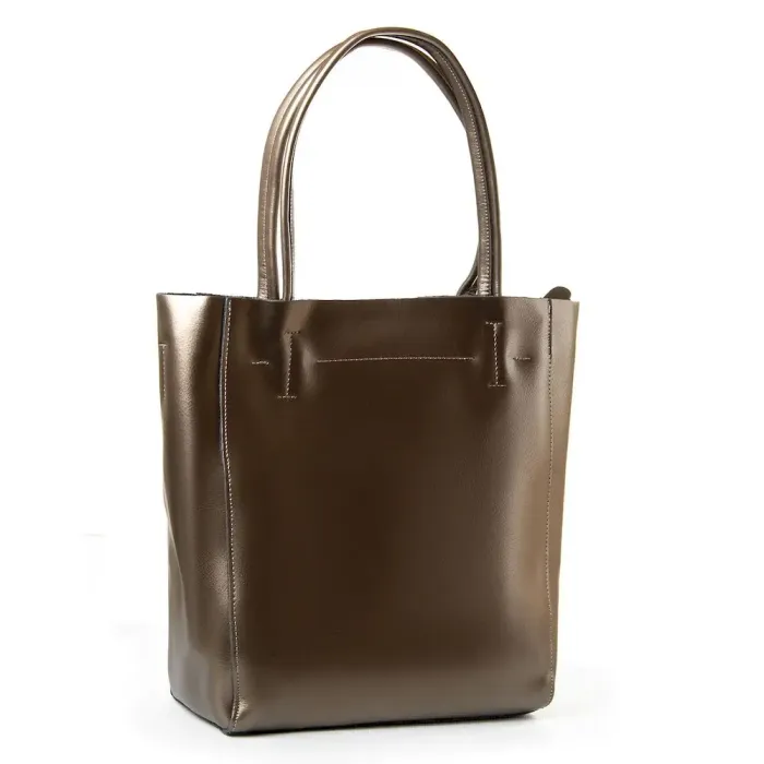 Сумка жіноча Класична шкіра Luxeva P30 J003 tin putty