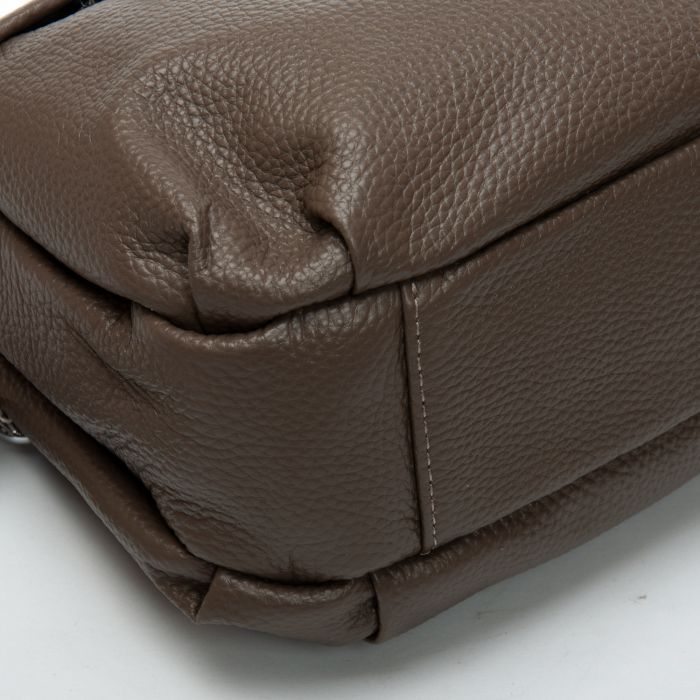 Сумка Женская Классическая кожа ALEX RAI 6001 dark khaki