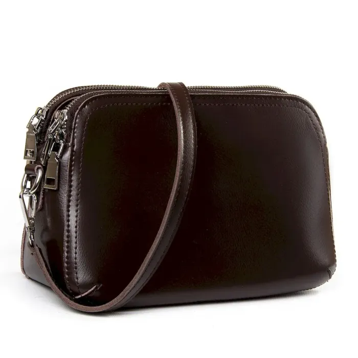 Сумка жіноча Класична шкіра Luxeva P65 8725-220 brown