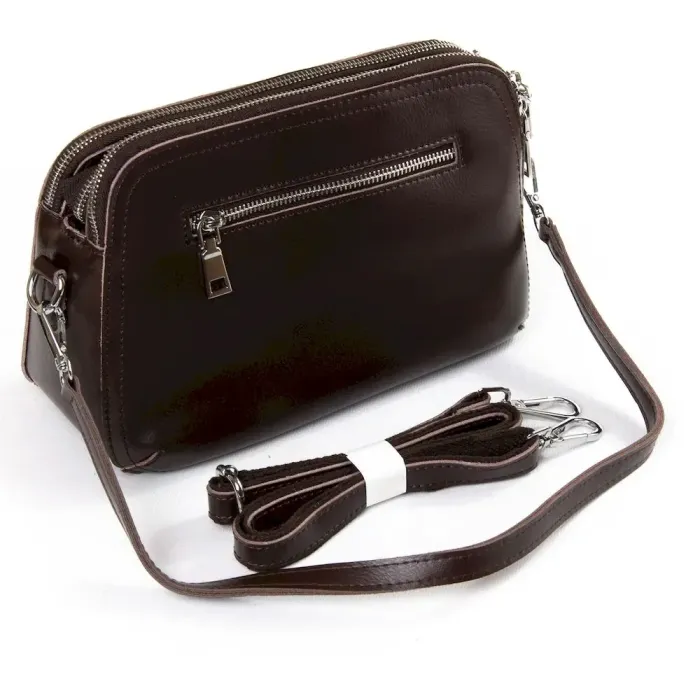 Сумка жіноча Класична шкіра Luxeva P65 8725-220 brown