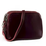 Сумка жіноча Класична шкіра Luxeva P65 8725-220 wine-red