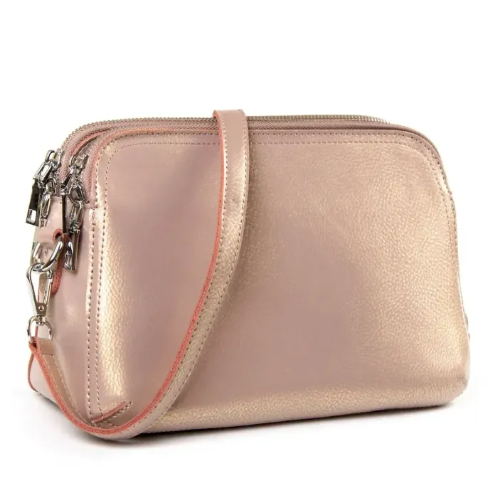 Сумка жіноча Класична шкіра P64 8725-220 bead light khaki