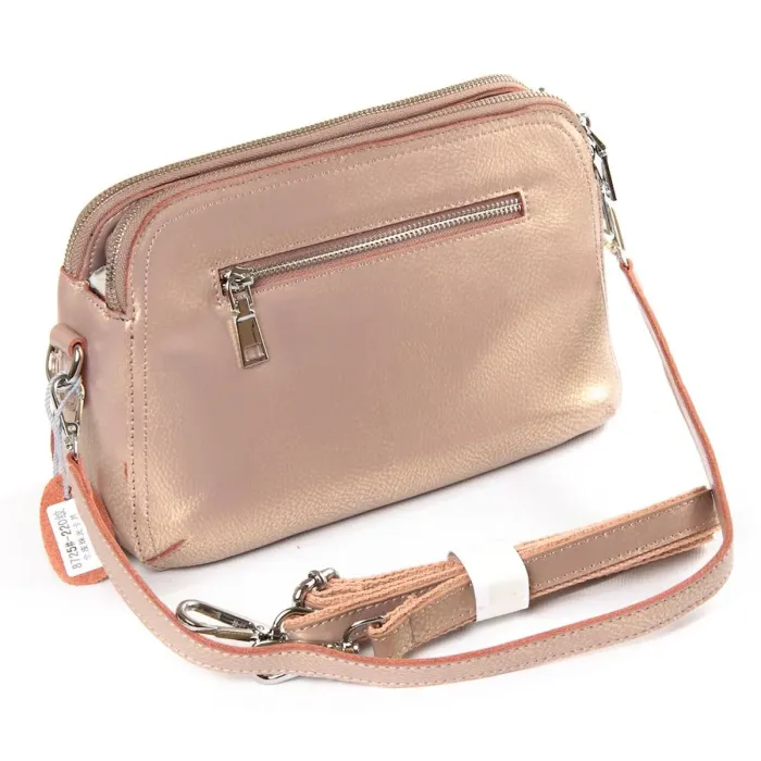 Сумка жіноча Класична шкіра P64 8725-220 bead light khaki