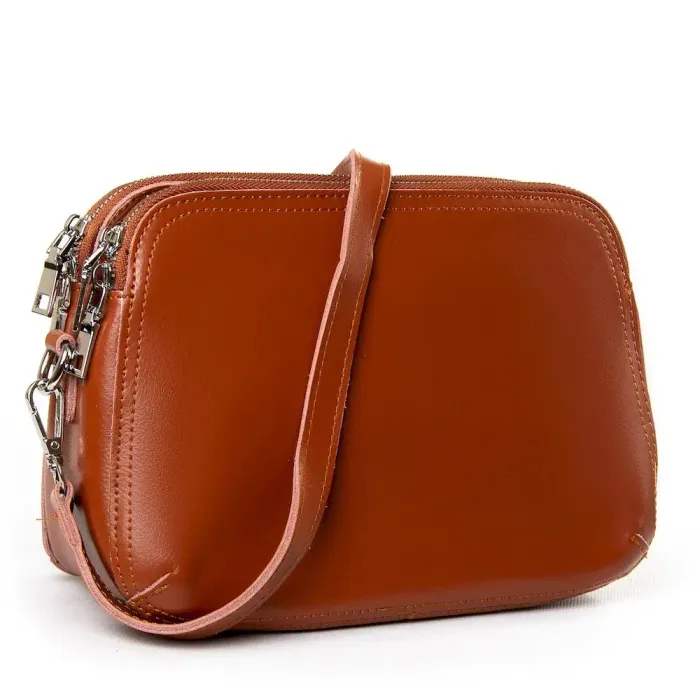 Сумка жіноча Класична шкіра Luxeva P65 8725-220 full skined loess