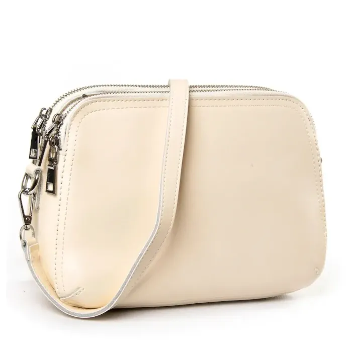 Сумка жіноча Класична шкіра P64 8725-220 beige