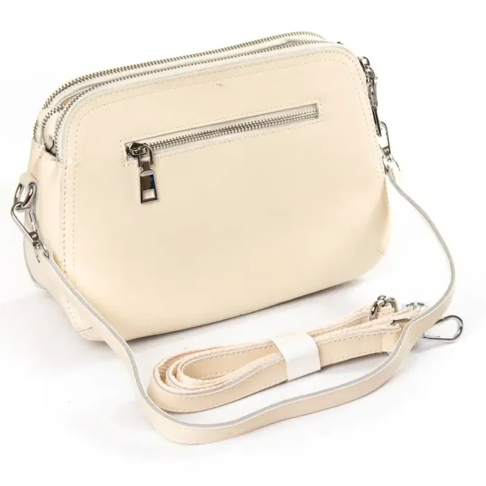 Сумка жіноча Класична шкіра P64 8725-220 beige