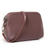 Сумка Класична шкіра жіноча Luxeva P65 8725-220 full leather purple