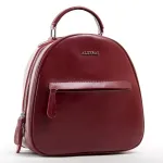 Сумка Женская Рюкзак кожа ALEX RAI 8715 dark-red