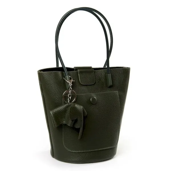 Сумка Жіноча Класична шкіра LUXEVA P61 3206 green