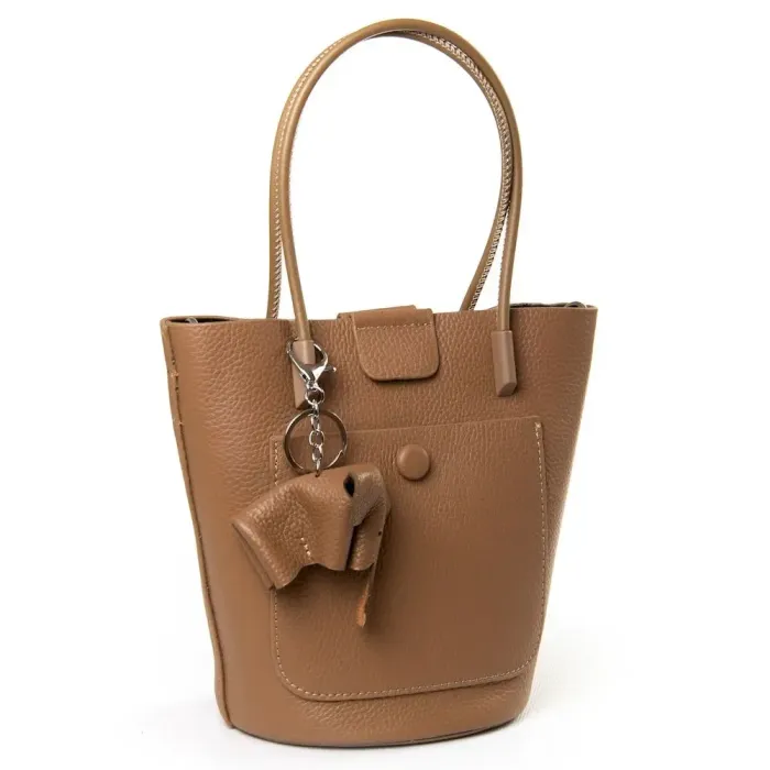 Сумка Жіноча Класична шкіра Luxeva P63 3206 khaki