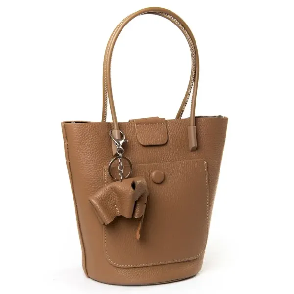 Сумка жіноча Класична шкіра LUXEVA P61 3206 khaki