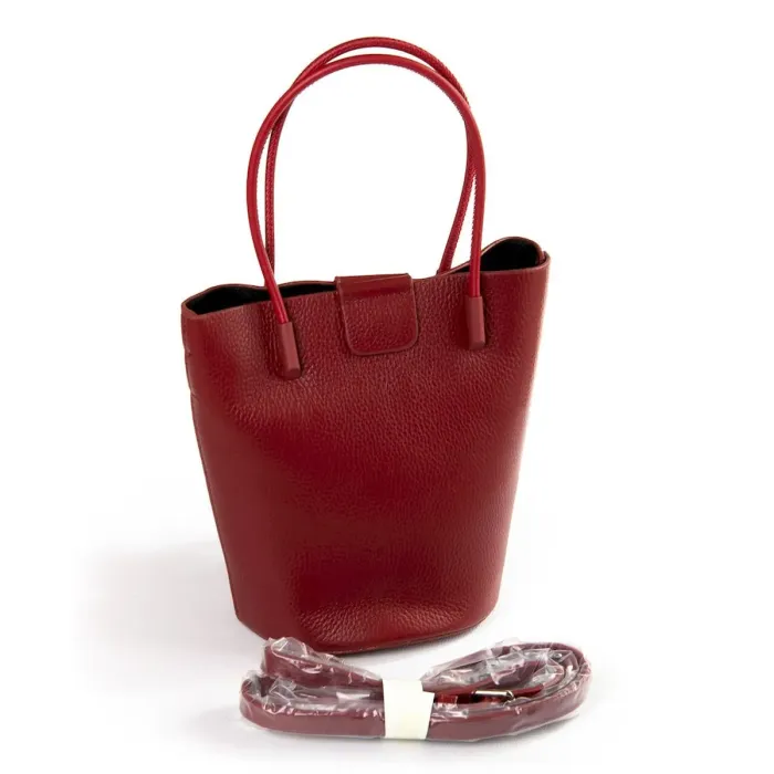 Сумка Класична шкіра LUXEVA P61 3206 red