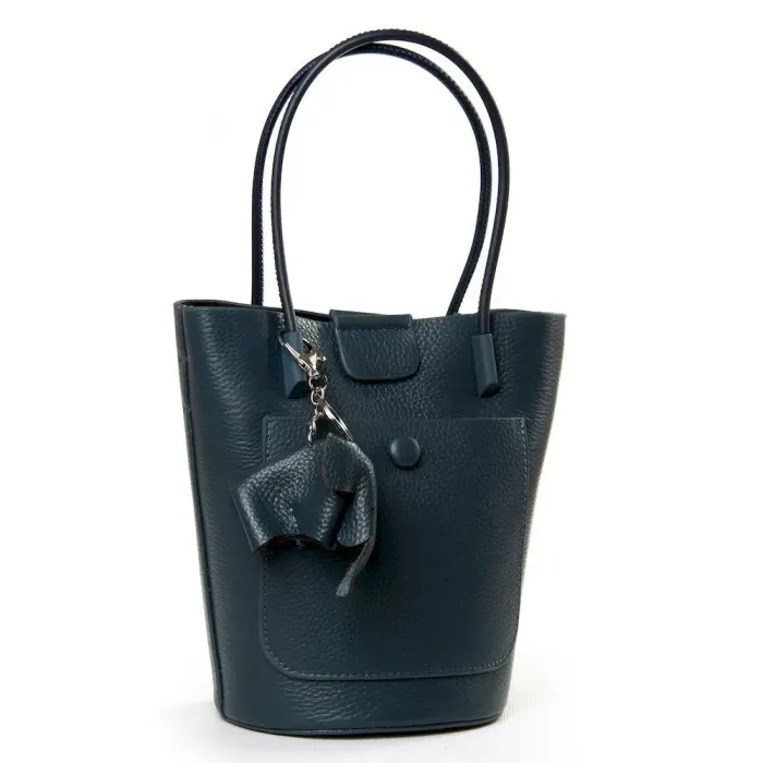 Сумка Жіноча Класична шкіра LUXEVA P61 3206 blue