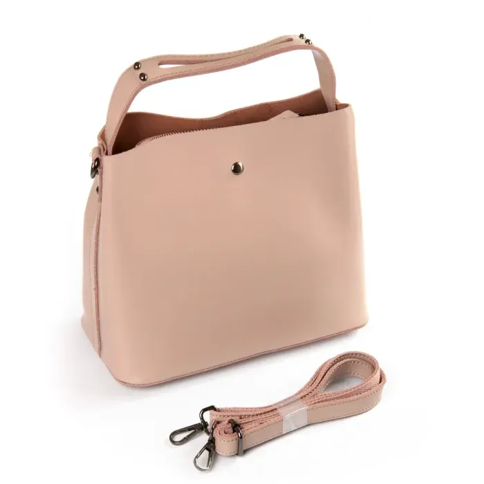 Сумка Жіноча Класична шкіра Luxeva P105 8641 hide-powder