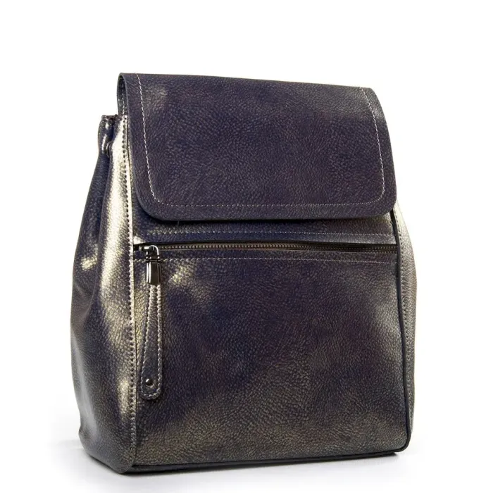 Сумка Женская Классическая кожа Luxeva P93 8699-3 gold-grey