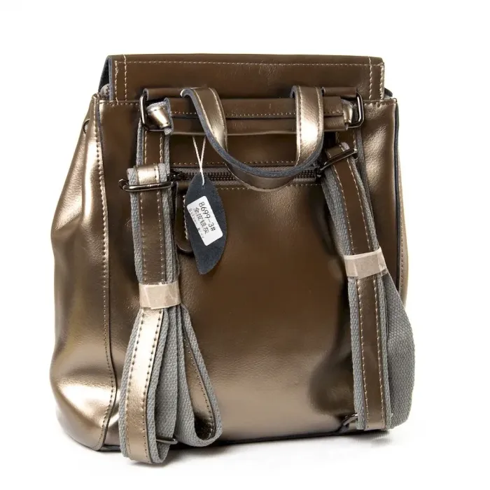 Сумка Женская Классическая кожа Luxeva P93 8699-3 silver-grey