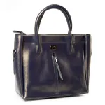 Сумка Жіноча Класична шкіра Luxeva P92 8696-3 w grey gold