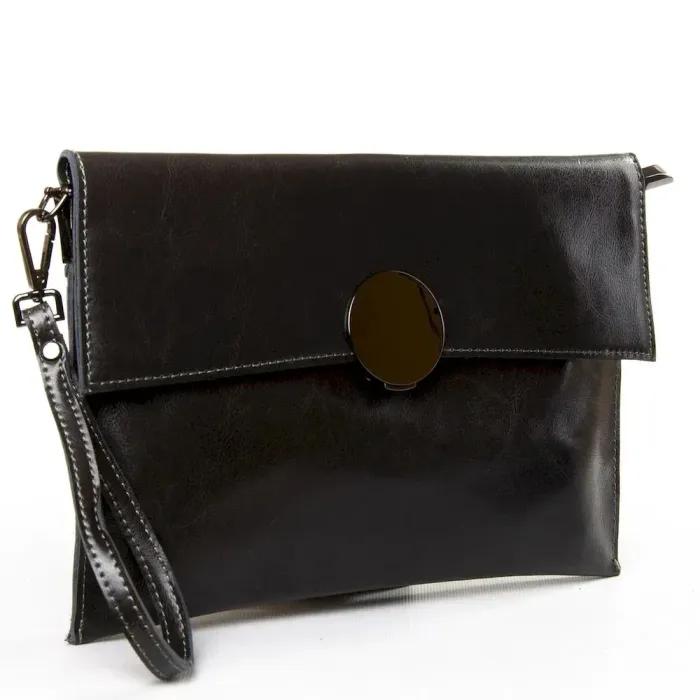 Сумка Женская Классическая кожа Luxeva P93 8802 grey