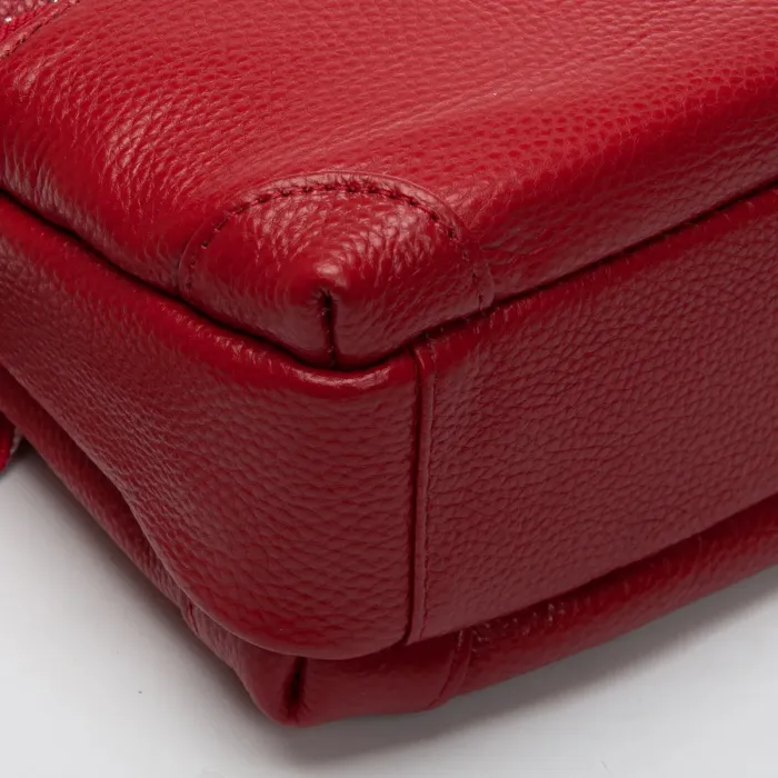 Сумка Женская Классическая кожа ALEX RAI 8269 wine red