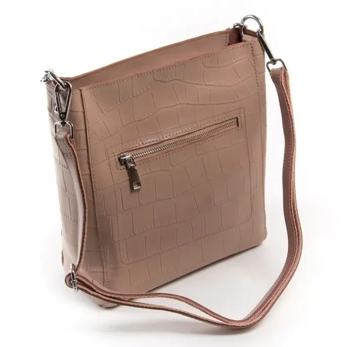 Сумка Жіноча Класична шкіряна ALEX RAI 07-02 9704 light-rose