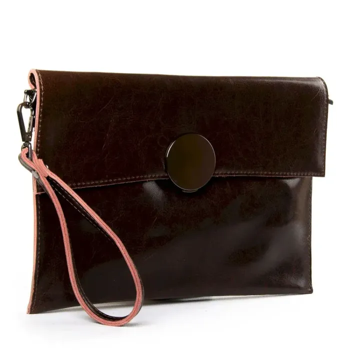 Сумка Жіноча Класична шкіра Luxeva P93 8802 coffee