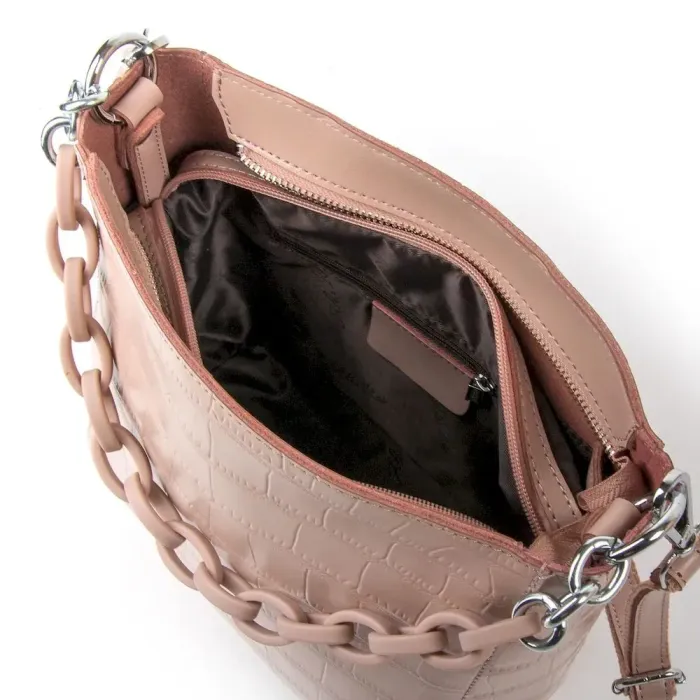 Сумка Жіноча Класична шкіряна ALEX RAI 07-02 9704 light-rose