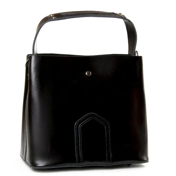 Сумка Женская Классическая кожа Luxeva P105 8641 black