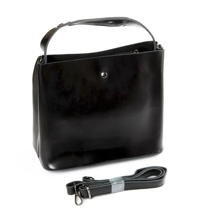 Сумка Женская Классическая кожа Luxeva P105 8641 black