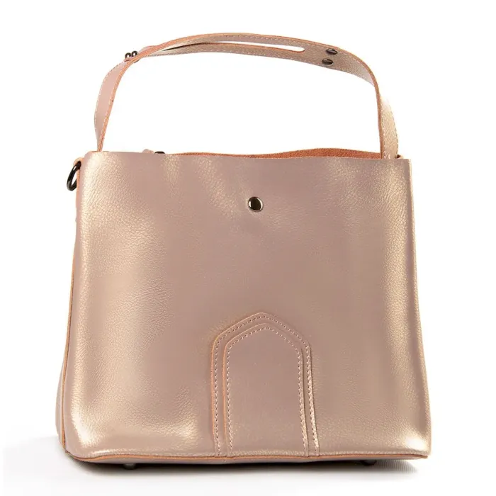 Сумка Женская Классическая кожа Luxeva P105 8641 pearl card