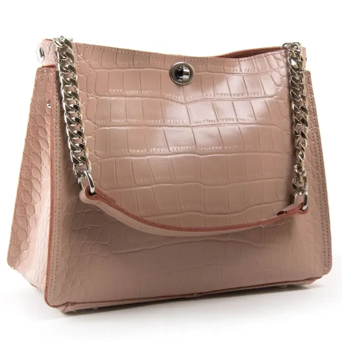 Сумка Жіноча Класична шкіряна ALEX RAI 07-01 3202 light-rose