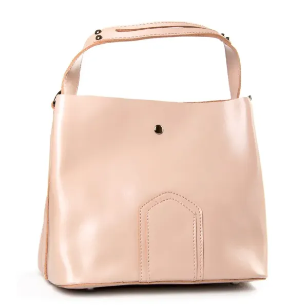 Сумка жіноча Класична шкіра Luxeva P105 8641 pink