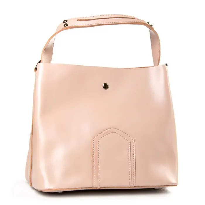 Сумка Женская Классическая кожа Luxeva P105 8641 pink
