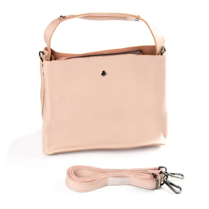 Сумка Женская Классическая кожа Luxeva P105 8641 pink