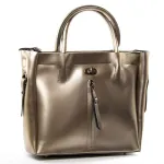 Сумка жіноча Класична шкіра Luxeva P92 8696-3 silver