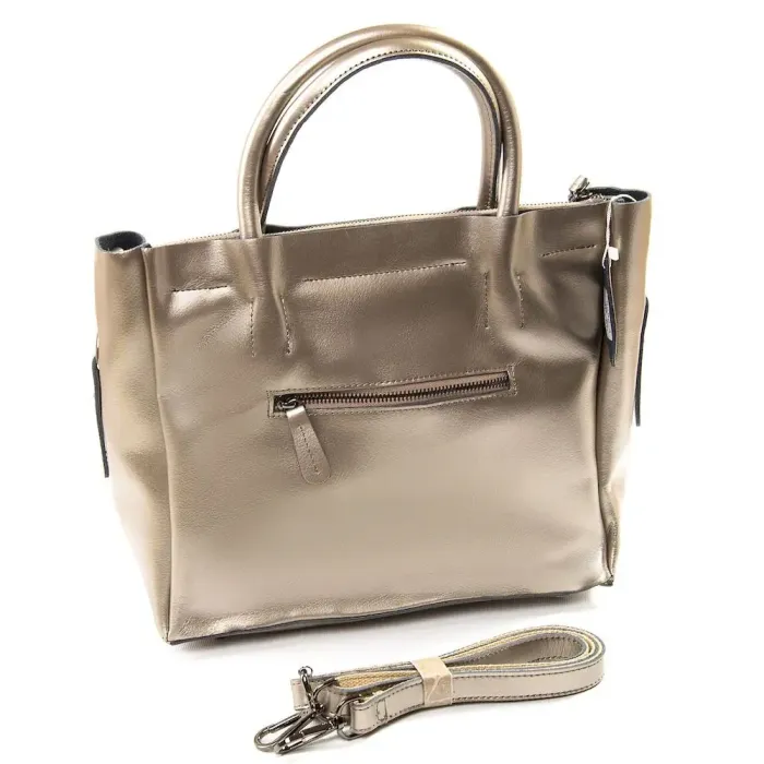 Сумка Женская Классическая кожа Luxeva P92 8696-3 silver