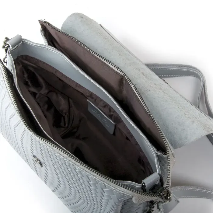 Сумка Женская Классическая кожа ALEX RAI J009-1 light-grey