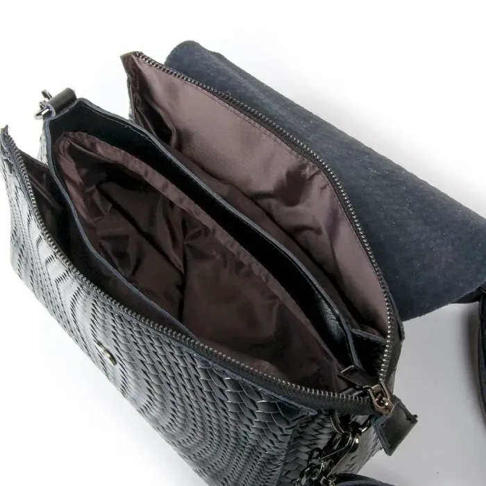 Сумка Жіноча Класична шкіряна ALEX RAI J009-1 black