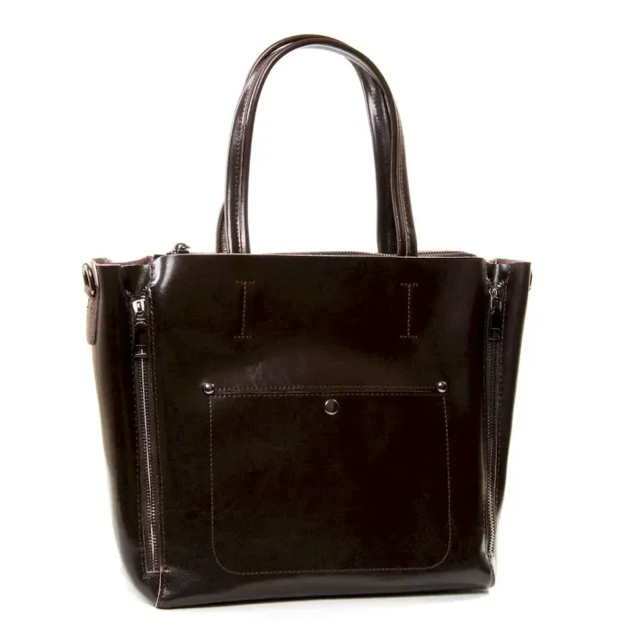 Сумка жіноча Класична шкіра Luxeva P81 8650-220 brown