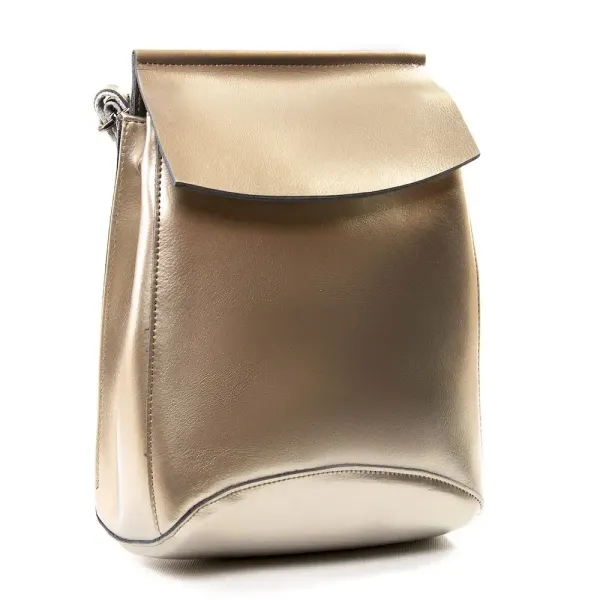 Сумка Жіноча Класична шкіра Luxeva P85 8504-3 silver-grey
