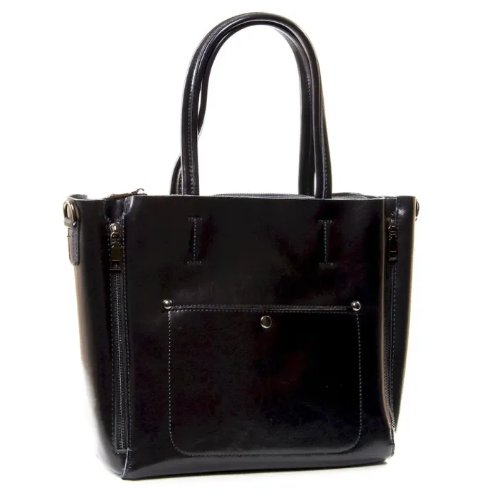 Сумка Жіноча Класична шкіра Luxeva P80 8650 blue