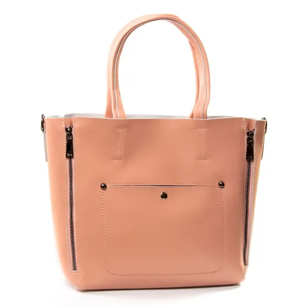 Сумка жіноча Класична шкіра Luxeva P80 8650 pink
