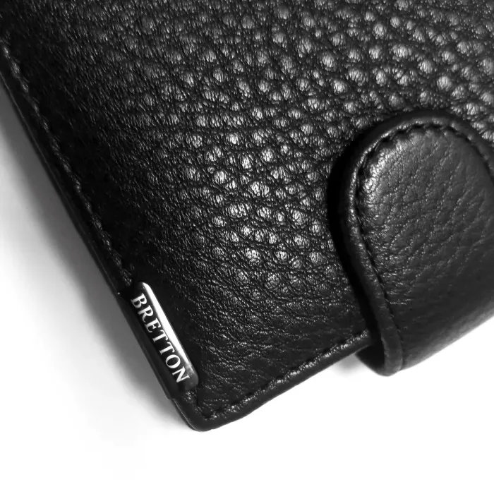 Кошелек BE Мужской кожа BRETTON 208-0613 black