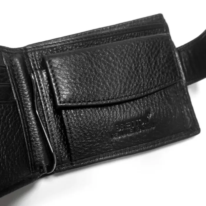 Кошелек BE Мужской кожа BRETTON 208-0613 black