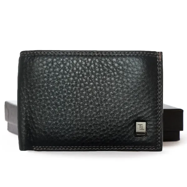 Гаманець BE Чоловіча шкіра BRETTON 168-R24C black
