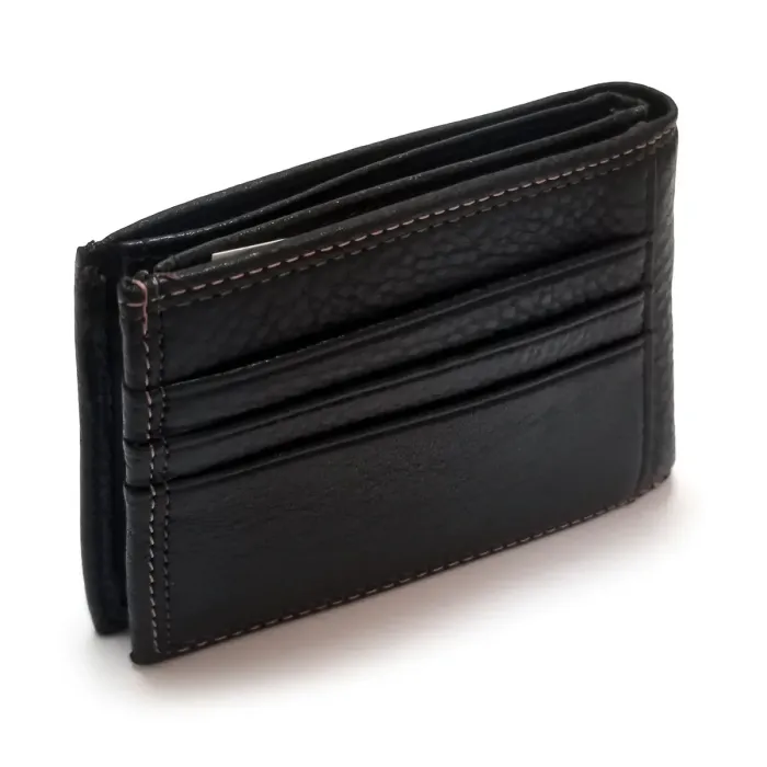 Кошелек BE Мужской кожа BRETTON 168-R24C black