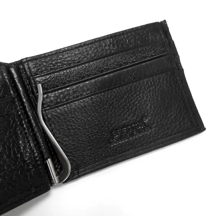 Кошелек BE Мужской кожа BRETTON 168-R24C black