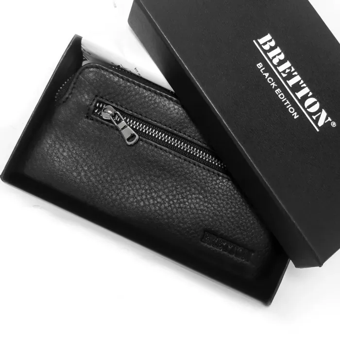Гаманець BE Чоловіча шкіра BRETTON 170-15 black