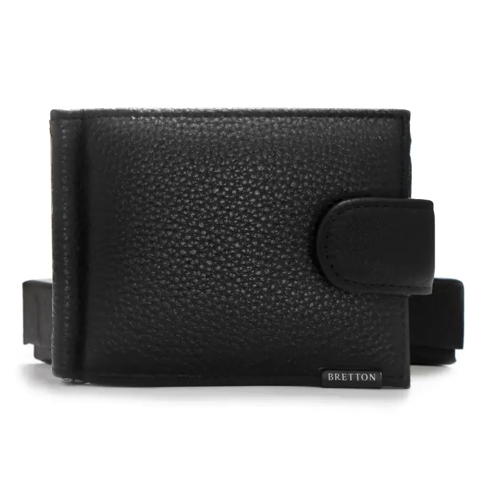 Гаманець BE Чоловіча шкіра BRETTON 163-33 black