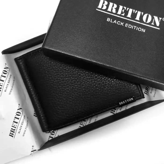 Гаманець BE Чоловіча шкіра BRETTON 163-33 black